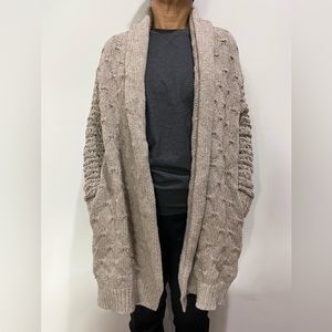 Vince oatmeal cardigan